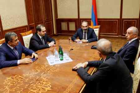 Директор СНБ представил новоизбранному премьер-министру ситуацию с безопасностью в Армении